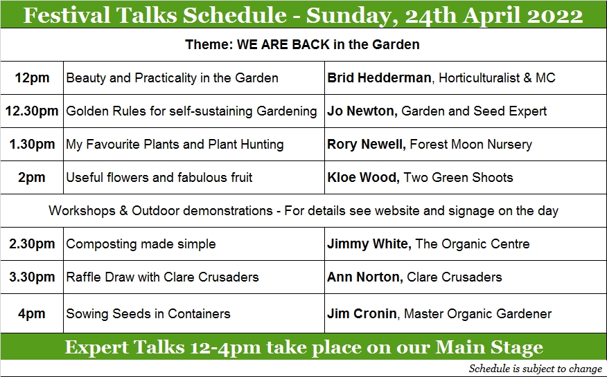 Garden Expert Talks series